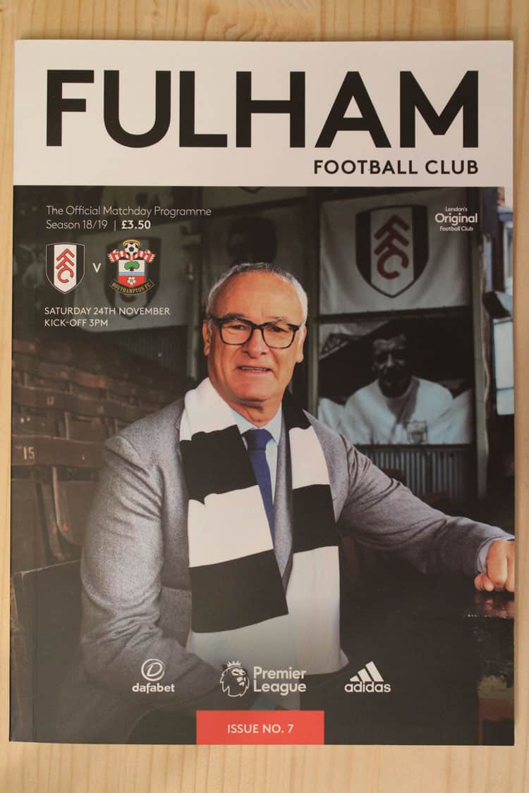 Fulham FC v Southampton FC